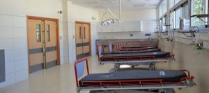 Atención médica - Hospital Pasteur Emergencia vacía