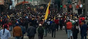 protesta ecuador